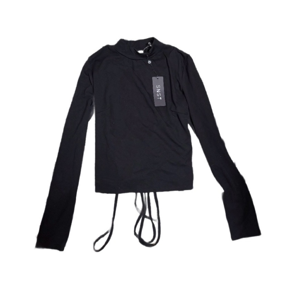 Black Long Sleeve Top